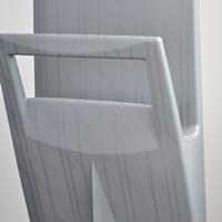 Eccopanta gessato bedroom coat stand - grey 3